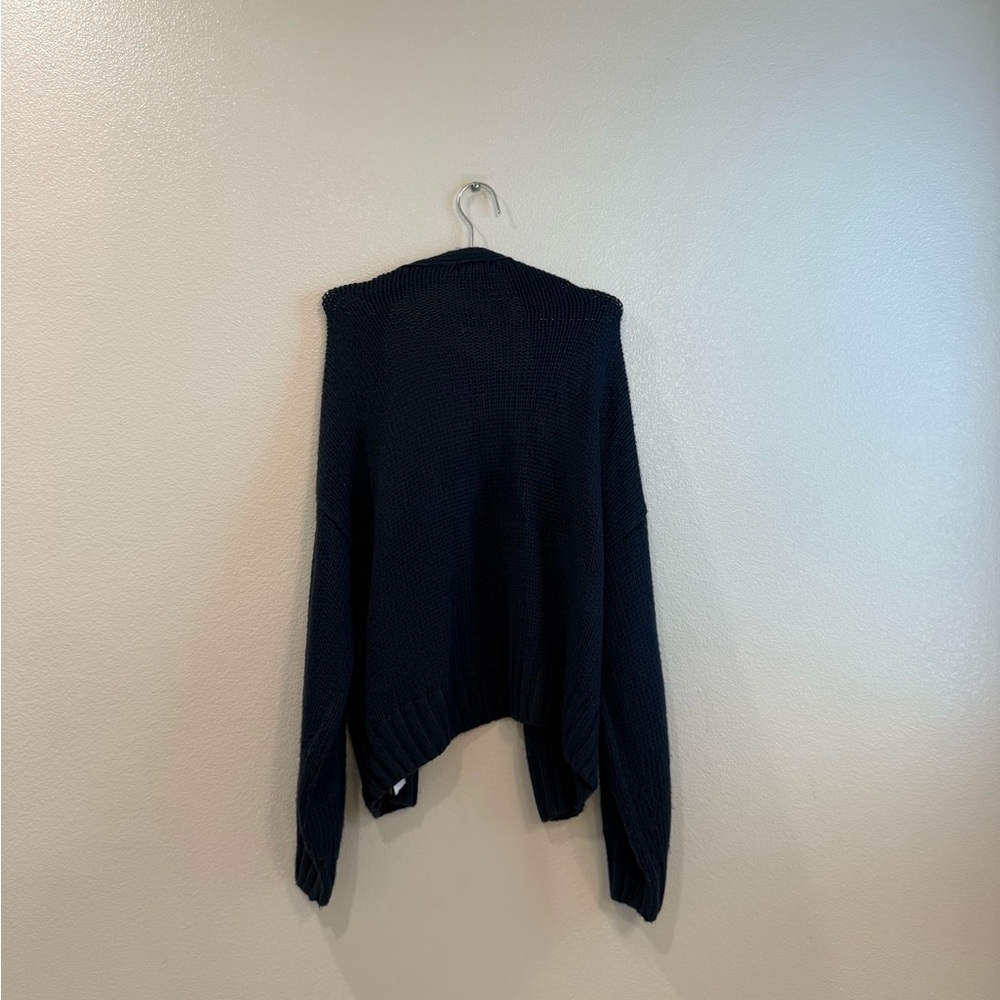 Hollister Navy Blue Knit Sweater - Picture 7 of 7